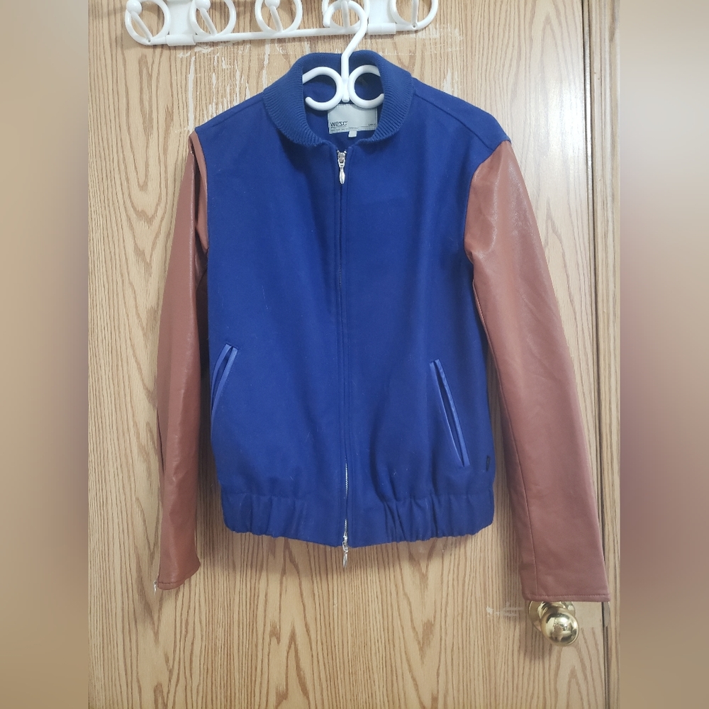 Wesc Wool & Leather Jacket
